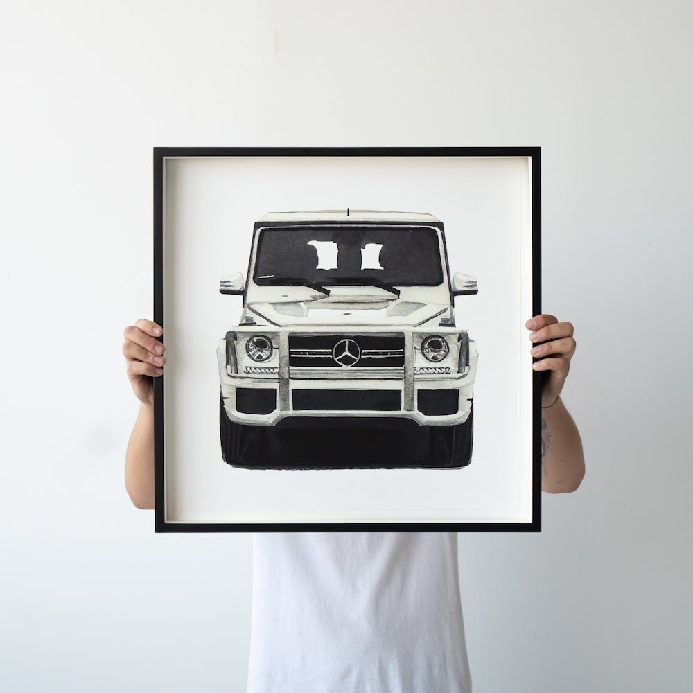 G-Wagon Watercolor