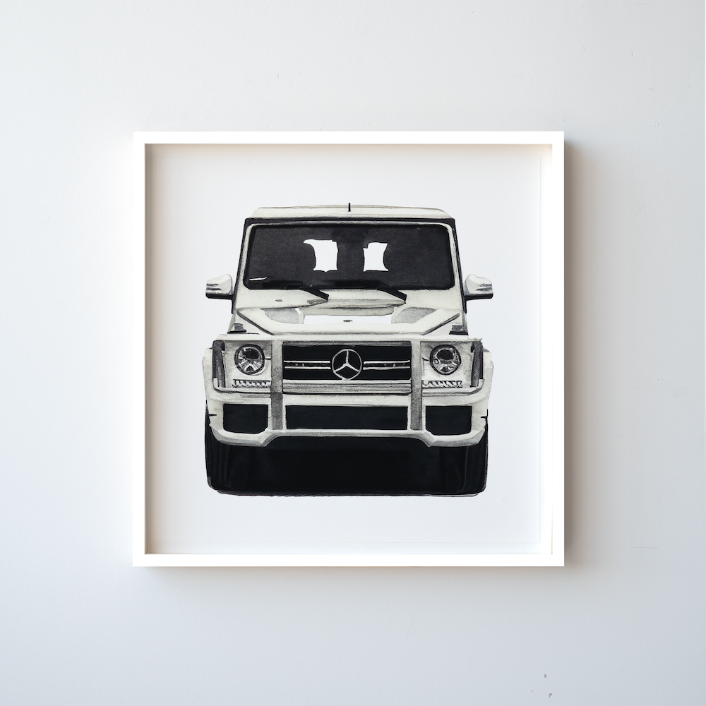 G-Wagon Watercolor